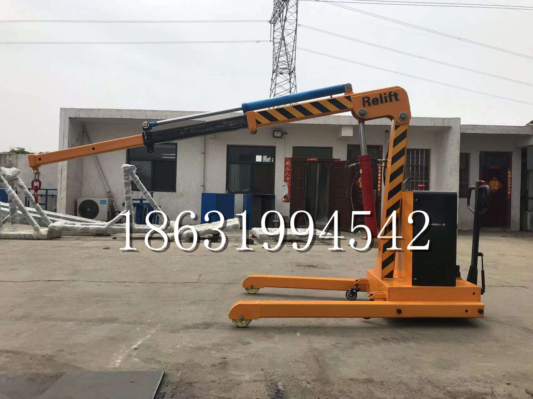 阜新蒙古族自治县久征定做3吨三轮随车吊 农用园林绿化移树吊 平板工程用小吊机