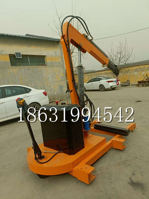 阜新蒙古族自治县自卸车厢随车吊 自制轮式四不像起重机 四驱平板吊 5吨 贵盛